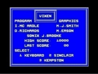 Vixen (1988)(Erbe Software)(Side A)[a2][48-128K][re-release] Rom